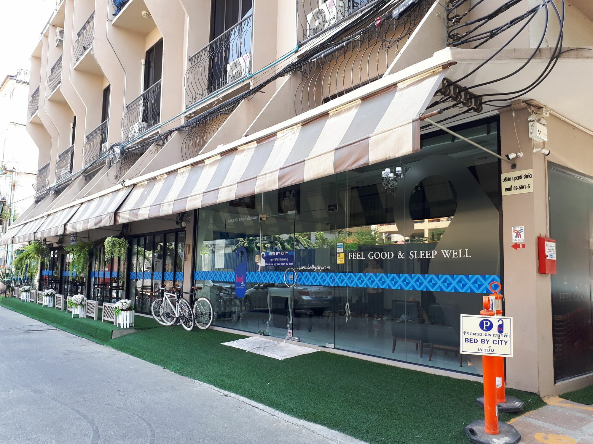 Bed By City Hotel Bangkok Exterior foto